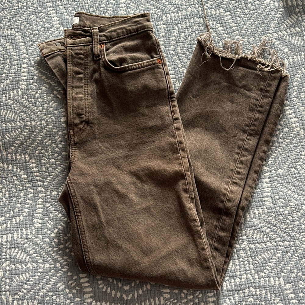 Re/done straight leg jeans
